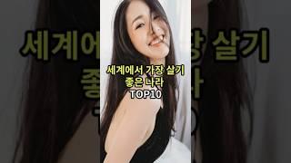 세계에서 가장 살기 좋은 나라 top10#랭킹 #순위