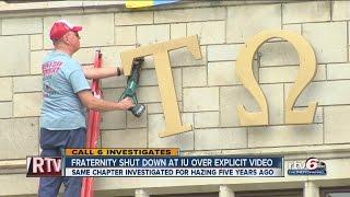 Fraternity shut down at IU over explicit video