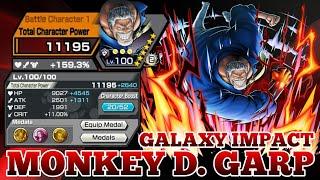 MONKEY D. GARP GALAXY IMPACT GAMEPLAY | ONE PIECE BOUNTY RUSH | OPBR