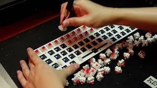 Tape Mod, Eva & PE foam Mod  your Mechanical Keyboard | RKG68 | ASMR | RIGS PH | 4K | Sound test |