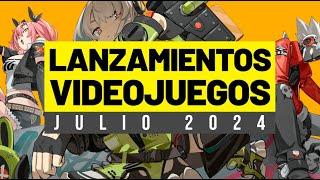 LOS VIDEOJUEGOS QUE SALEN EN JULIO DE 2024