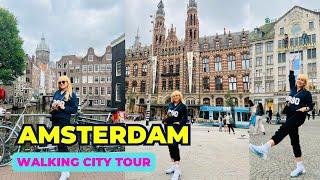 Hello Amsterdam! First Time In Amsterdam | Amazing Summer Walk!