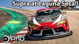 Living the Dream & Time Attacking Laguna Seca - Time Attack Supra Corsa Club PhD Cali Tour