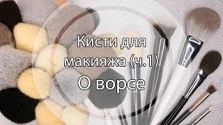 Кисти для макияжа (ч.1) О ворсе кистей.