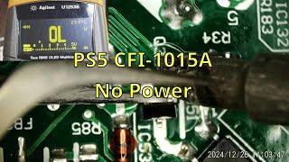 #174 Repair of PS5 CFI-1015A No Power