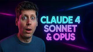 Claude 4 Sonnet & Opus – Sam Altman Reacts