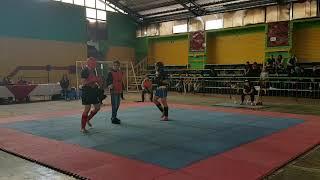 Pelea Sanda en sanda pro figther (peto negro) chile