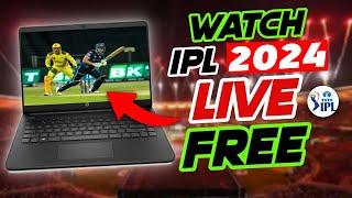 how to watch ipl 2024  live in laptop || how to watch  IPL 2024 match live