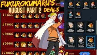 Naruto Online - 110,000 Fuku Deals August 2023 [Part 2]