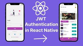 Login Authentication Tutorial in React Native | JWT Authentication | AsyncStorage
