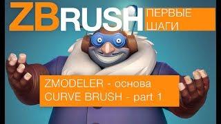 Zbrush. Basic/ZModeler - part 1