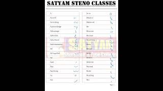 Mastering Pitman New Era Steno: Quick Tips for Beginners!" List 01 Page 01