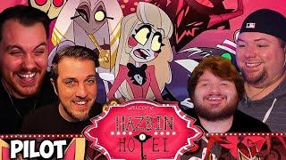 Hazbin Hotel PILOT Group REACTION