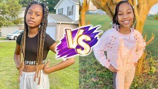 Jaelyn Ellis (BeautDee And The Bunch Family) VS Amyah Bennett Natural Transformation  2024
