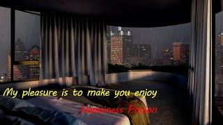 Spend The Night In This Exquisite Dallas Apartment In Texas | Rain On Window Sound For Sleeping