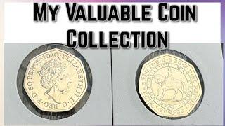 My Rare 50p & £2 Coin Collection! Valuable Coins  From the UK and Territories Royal Mint