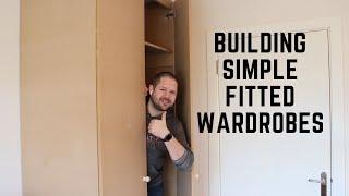 How to build fitted wardrobes  #joinery #carpentry #woodworking