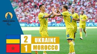 Dmytro Kryskiv Goal | Ukraine vs Morocco 2-1 Highlights | Olympics Games 2024