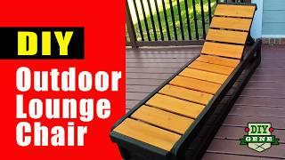 Easy To Build Deck Lounge Chair