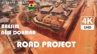 Sunyani Abesim New Dormaa Road Stretch Project Bono Region Ghana 4K