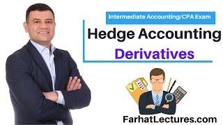 Hedge Accounting:  Derivatives. CPA exam FAR