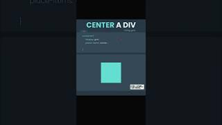 How to center a div using CSS #web3 #html #htmltutorial #htmlfullcourse #java #python #css #coding