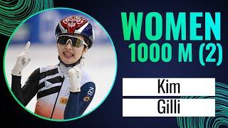 KIM Gilli (KOR) | Winner | 1000m (2) Women | Dresden 2024 | #ShortTrackSkating