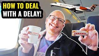 How LOGANAIR IMPRESSED ME! How to Deal with a Delay: Loganair Review