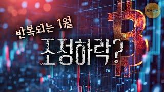 미국정부의 비트코인 매도공포, 금리 + 거시경제에  대한 불안감,  1월 조정만 잘 견뎌내자