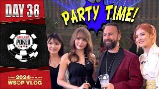 MAIN EVENT STRATEGY and PARTY TIME! - Daniel Negreanu 2024 WSOP VLOG Day 38