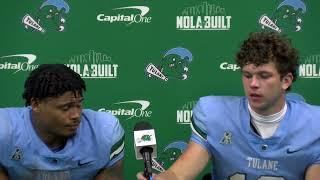 Postgame: Makhi Hughes & Kai Horton (9/9/23 vs Ole Miss)