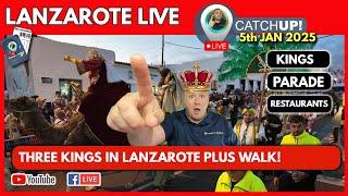 SO MANY PEOPLE For the Three Kings Parade Playa Blanca Lanzarote | LIVE Walk In Hotel & The Front