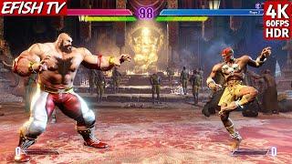 Zangief vs Dhalsim (Hardest AI) - Street Fighter 6