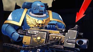 HEAVY BOLTER GAMEPLAY: Ultramarines vs Chaos! - Warhammer 40k: Space Marine, Augmented Mod