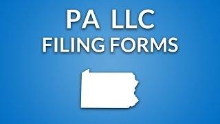 Pennsylvania LLC - Certificate of Organization