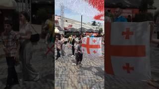 #shorts Пл.Орбелиани Грузия празднует День независимости.
