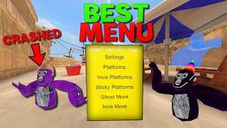 The BEST MENU In Gorilla Tag... (CRASHED RAKZZ)