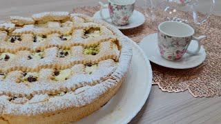 CROSTATA DI RICOTTA MORBIDA IN 5 MINUTI - PASTA FROLLA VELOCISSIMA CON UOVA INTERE | Franceska chef