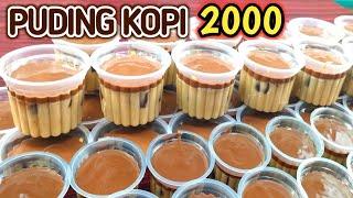 1 RESEP DAPAT 40 PCS!! LANGSUNG JUALAN‼️| PUDING CUP KEKINIAN || Usaha Rumah Tangga Modal Kecil