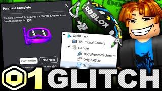 1 ROBUX ACCESSORIES ARE BACK!? GLITCHED ITEMS, LEAKS & MORE! (ROBLOX ACCESSORY NEWS)