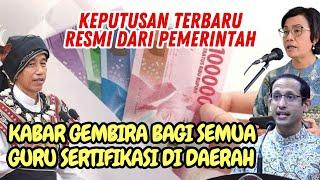 SELAMAT UNTUK GURU SERTIFIKASI !!! TUNJANGAN SERTIFIKASI GURU SETIAP BULAN NAIK 8%