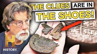 Ancient Iron Spike Unearthed - "Look at That!" (Season 12) | The Curse of Oak Island