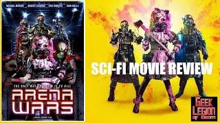 ARENA WARS ( 2024 John Wells ) The Running Man style Gladiatorial Combat Sci-Fi Movie Review