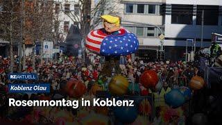 Rosenmontag in Koblenz: „Der größte Zug ever!"