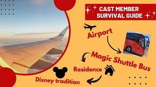 Cast Member Survival Guide (First days). Transport to Disneyland Paris.