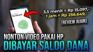 CUMA NONTON VIDEO 3,5 MENIT DIBAYAR 15 RIBU - Aplikasi Penghasil Uang Terbukti Membayar?