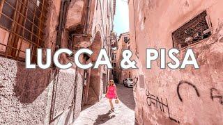 One day in Lucca & Pisa, Italy! GORGEOUS Towns! BEST Things to do! Lunch, Sights, Shopping! CRUISE