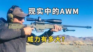 現實中的AWM狙擊步槍，威力驚人，究竟有多大？ #武器评测 #狙击步枪 #实验测试 #军用装备 #单兵口粮