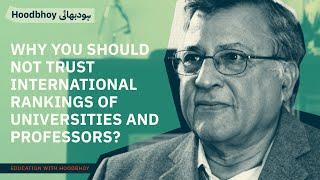 Why you should not trust international rankings of universities and professors (English)