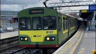 The trains of Dublin, Ireland. July 2023